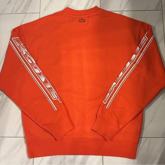 Men’s Lacoste Loose Fit Pullover Sweatshirt - Picture 4 of 4